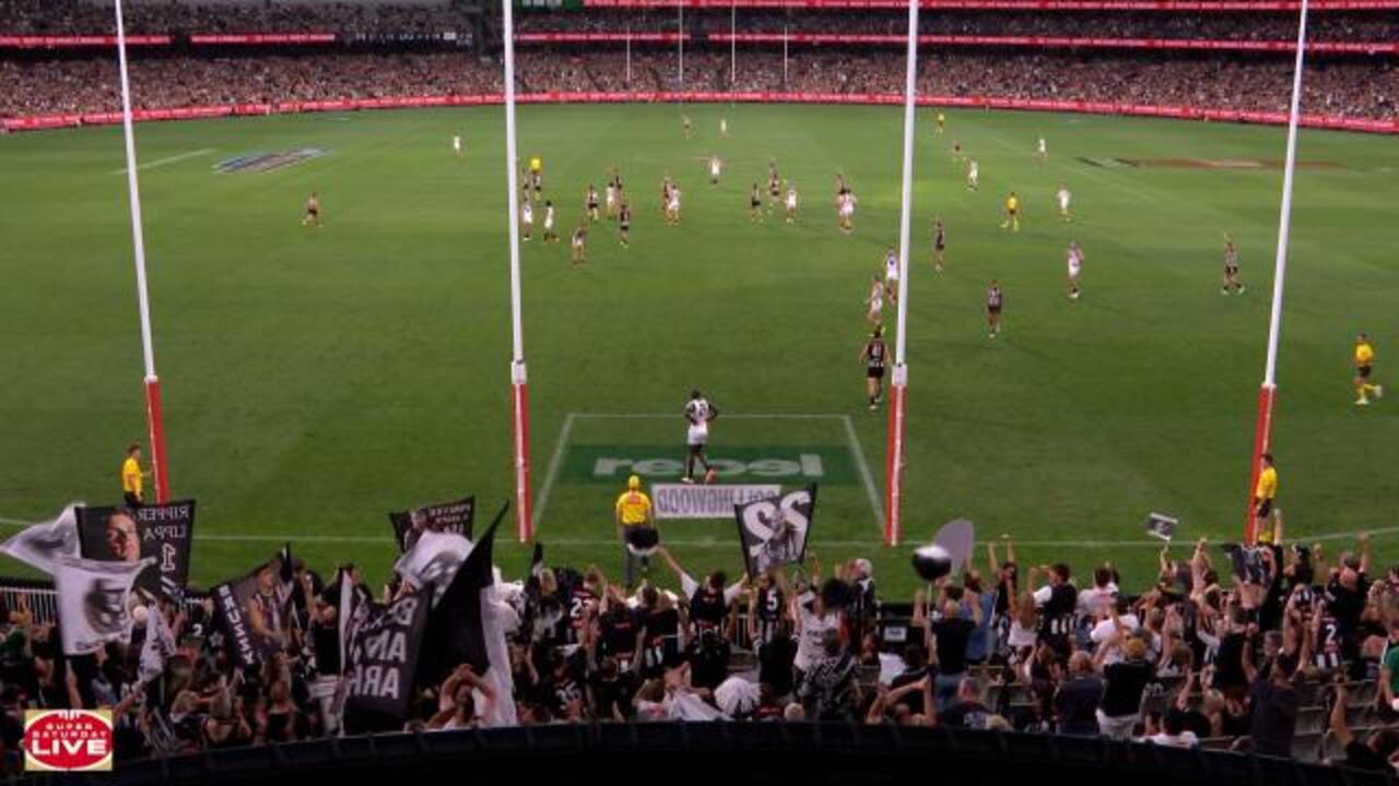 Pies fans ERUPT as Maynard strikes twice