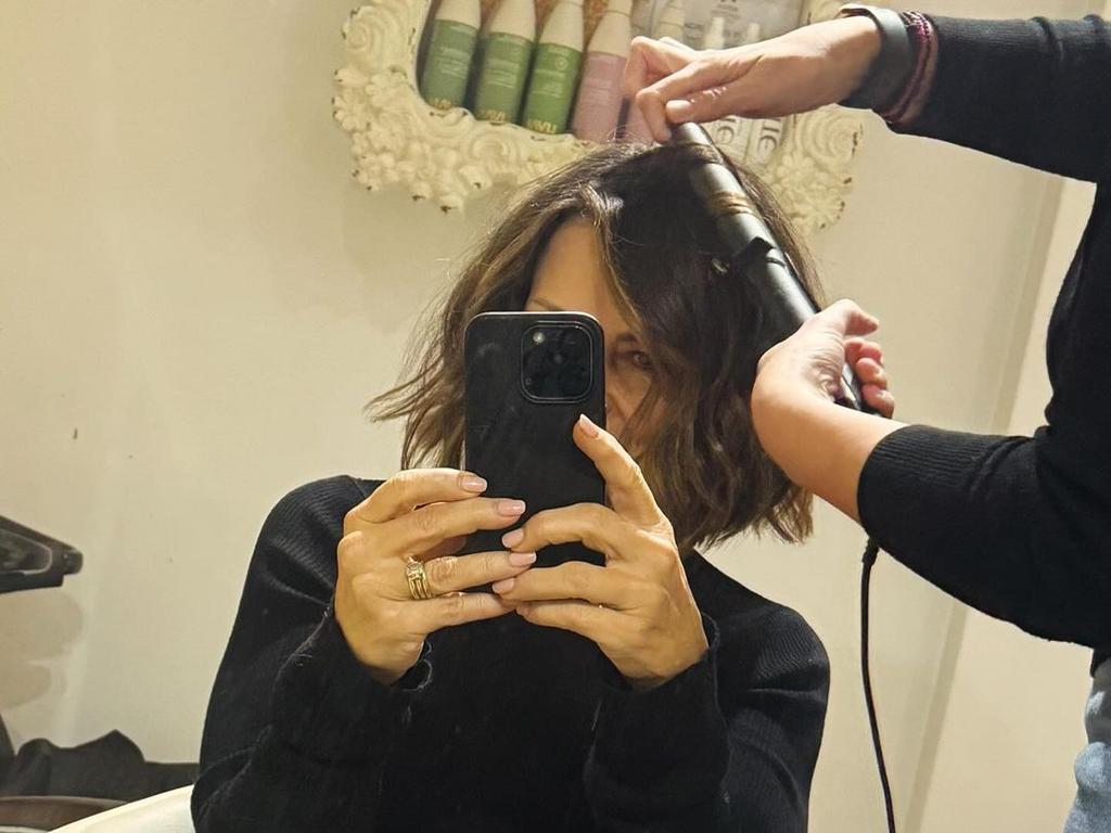 Lisa Wilkinson has revealed her fresh haircut on social media, something she says hasn’t been seen since her time on the Today show. Picture: Supplied / Instagram