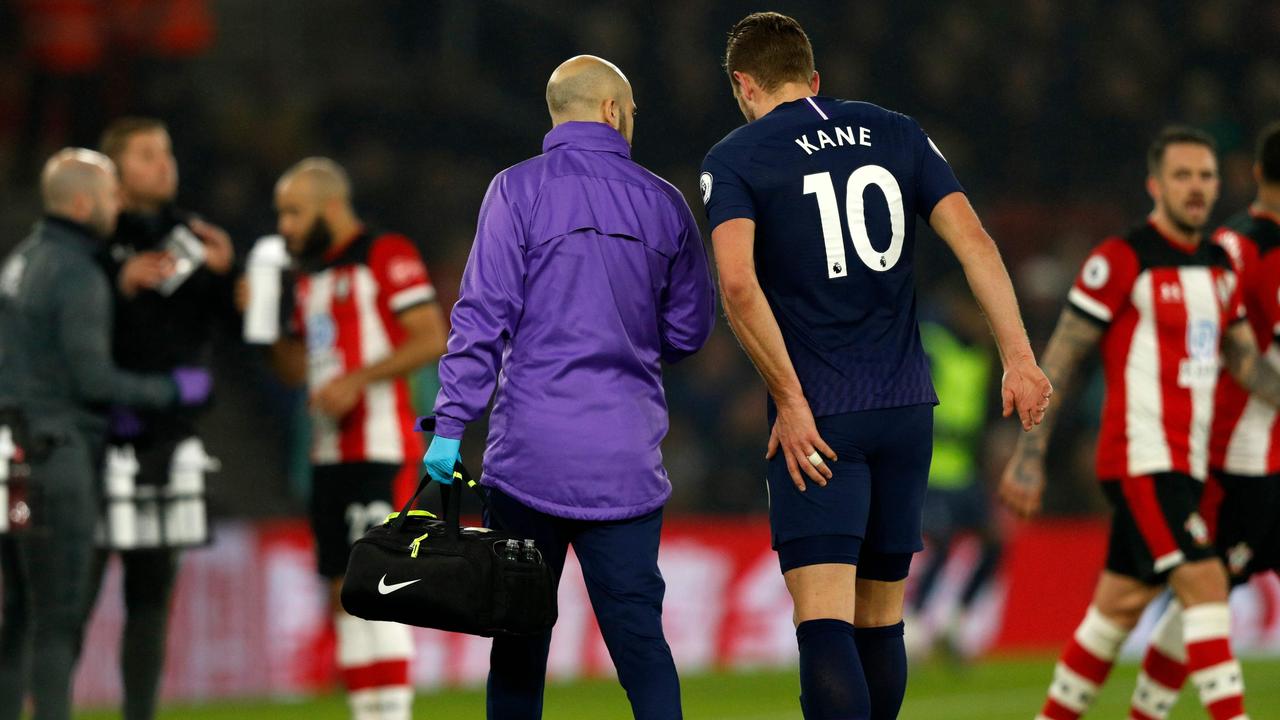 Harry Kane picked up a worrying-looking injury in the defeat.