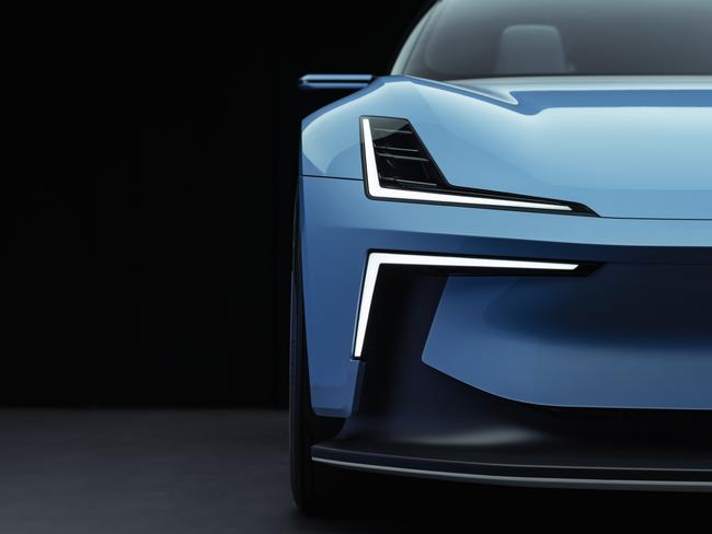 Polestar electric roadster concept car