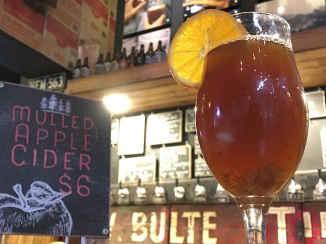 4 Pines’ mulled apple cider is available in Brookvale and Manly.