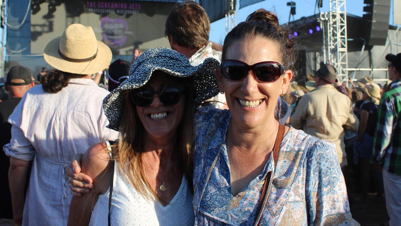 Nicki Murray and Kylie Coos enjoyed the Lighthouse Rock 2023 festival in Bundaberg on Saturday, October 14.