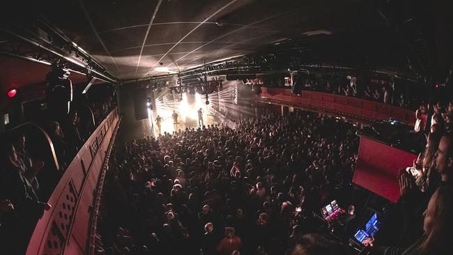 General view of Sala Apolo during the concert of the band Balthazar on October 28, 2021 in Barcelona, Spain. (Photo by Xavi Torrent/Redferns)