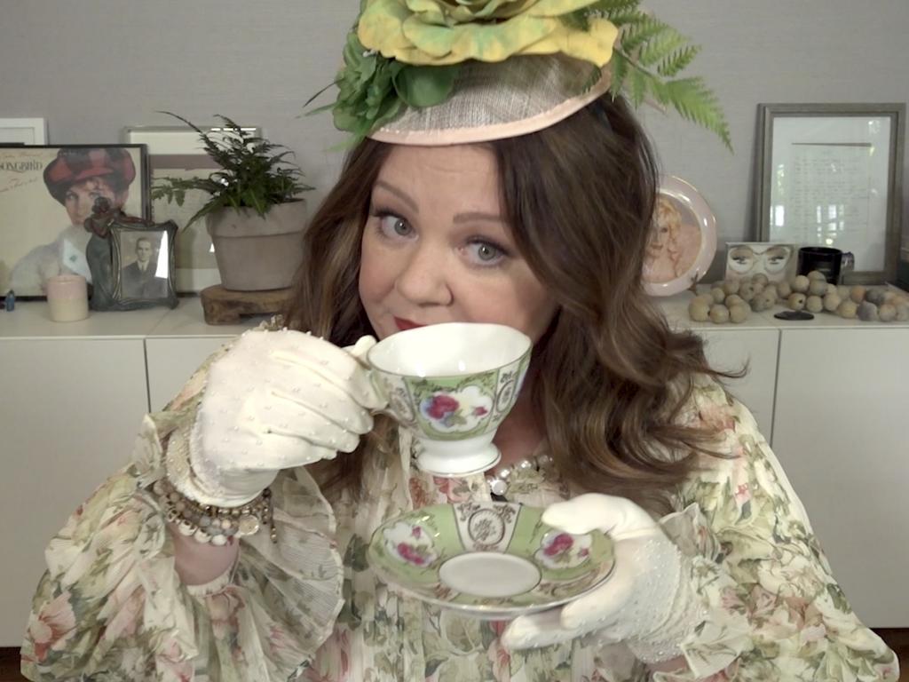 Meghan Markle and Melissa McCarthy in Meghan's 40th birthday comedy skit. Picture: Archewell