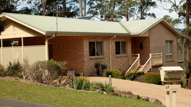 The Kendall house where William Tyrrell went missing from. Picture: Nathan Edwards