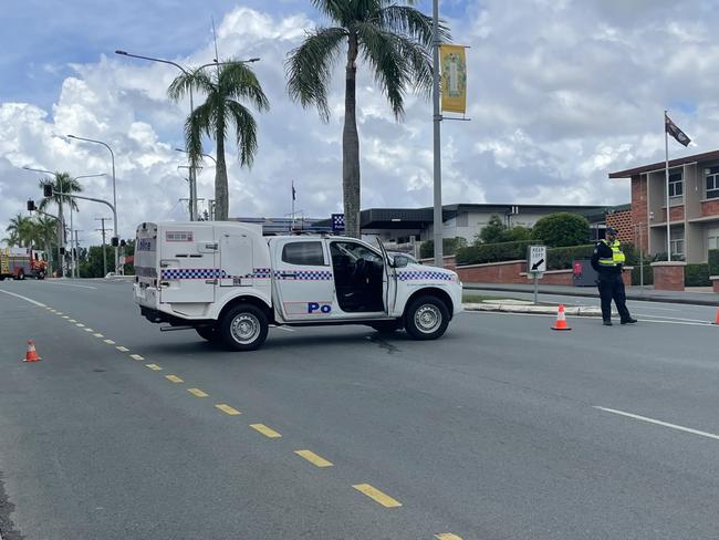 A PSPA has been declared in Nambour over a suspicious substance left in a bottle near the suburb's police station.