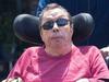 Big star seen in wheelchair on rare outing