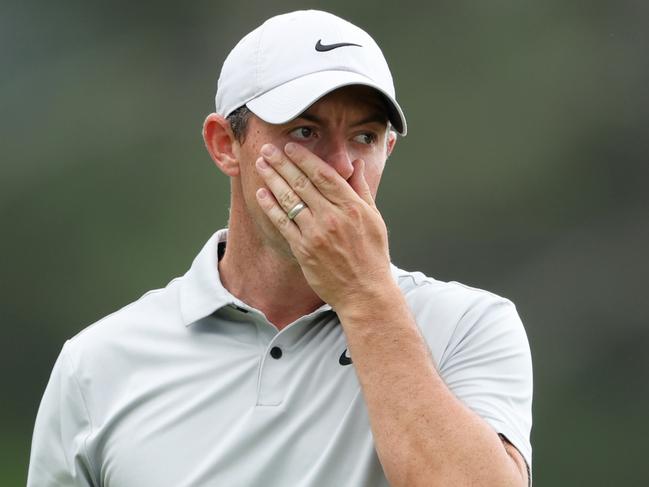 Rory McIlroy missed the cut at the Masters. Picture: Getty Images