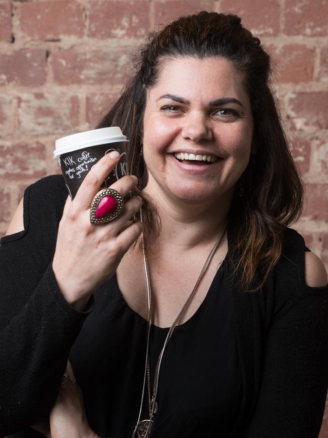 KIK Coffee founder and chief executive Louise Nobes.