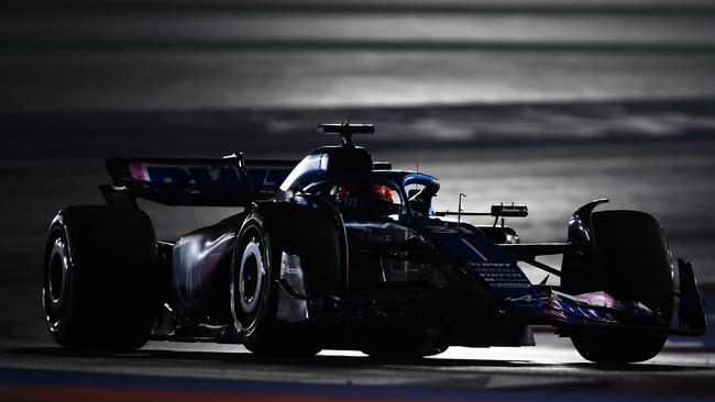 Esteban Ocon revealed he was “throwing up … for two laps” early in the race. Picture: Getty Images