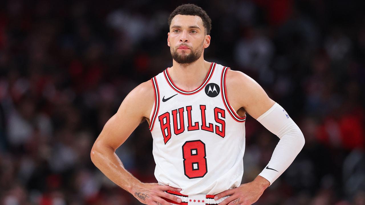 Zach LaVine could be traded. Michael Reaves/Getty Images/AFP