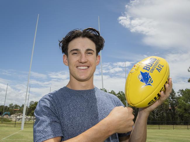 Bond University’s Rhys King. Picture: Cavan Flynn.