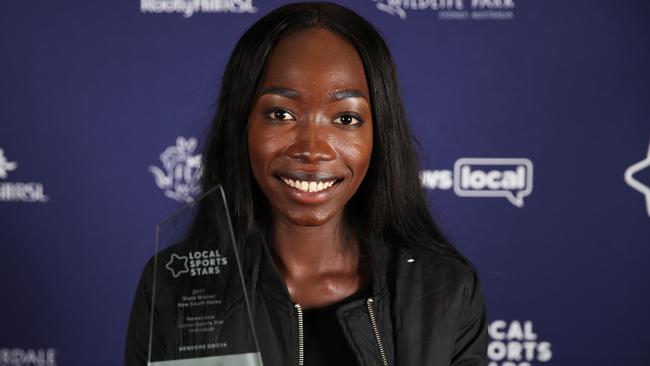 Bendere Oboya has been named the NewsLocal 2017 Junior Sports Star. Picture: Danny Aarons