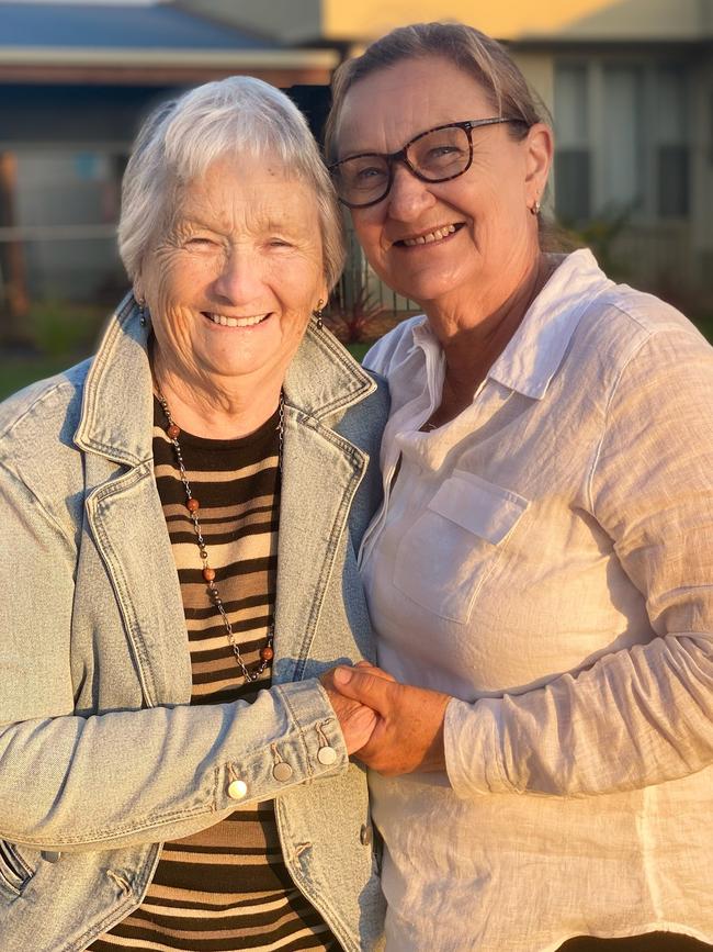 Trudi Turner with her mother Trenna Dennis.