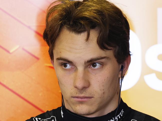 MEXICO CITY, MEXICO - OCTOBER 26: Oscar Piastri of Australia and McLaren looks on in the garage during final practice ahead of the F1 Grand Prix of Mexico at Autodromo Hermanos Rodriguez on October 26, 2024 in Mexico City, Mexico. (Photo by Chris Graythen/Getty Images)