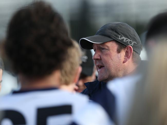 Pearcedale coach Peter Bastinac. Picture: Doug Farr