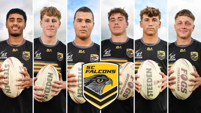 Sunshine Coast Falcons Cyril Connell and Mal Meninga Cup 2025 season previews. Pictures: Patrick Woods.