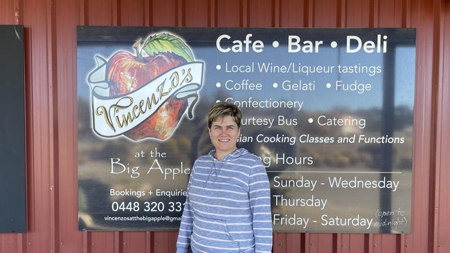 Vincenzo's new owner Anna Schnitzerling Picture: Madison Mifsud-Ure / Stanthorpe Border Post