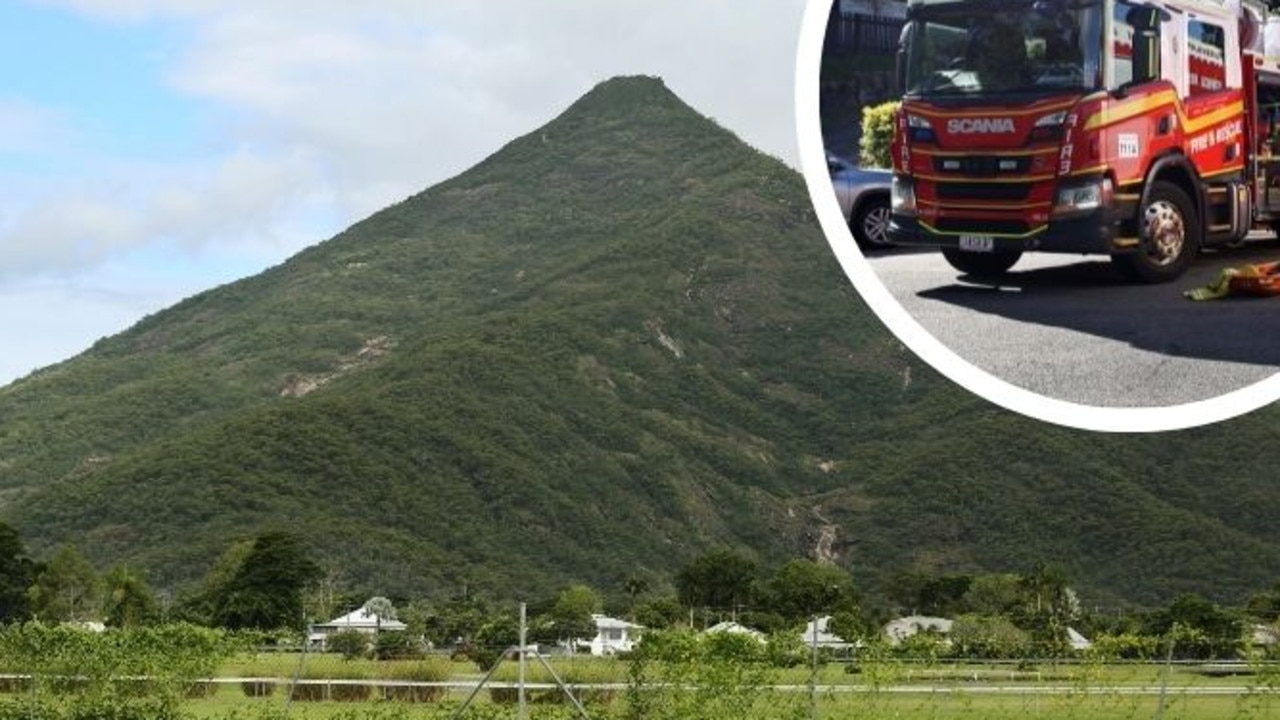 Walsh S Pyramid Wangetti Beach Illegal Fires To Burn For Number Of Days The Cairns Post