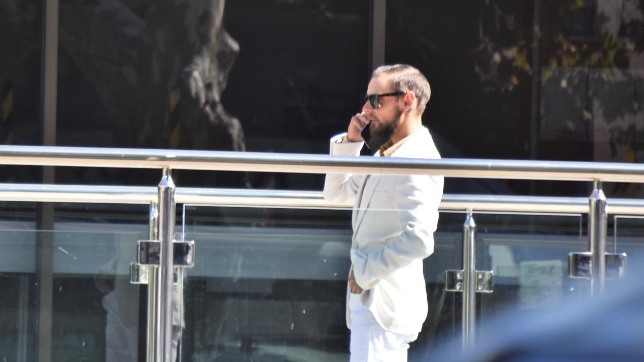 Aaron Philip Gamble leaving the Toowoomba Courthouse on Monday, April 17, 2023. Picture: News Regional Media