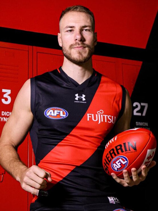 And he’s confident Ben McKay and the recruits will make the Bombers better. Picture: @EssendonFC/X