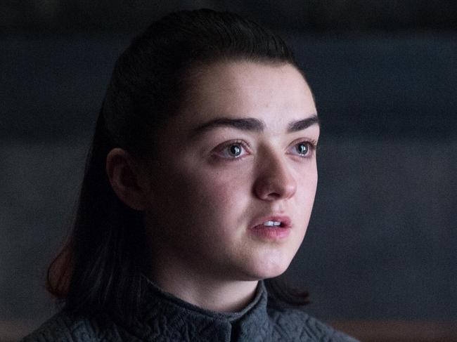 Ayra Stark (Maisie Williams) in Game of Thrones season seven episode six