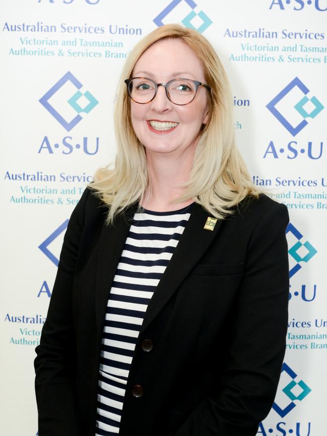 Australian Services Union secretary Lisa Darmanin. Picture: Supplied