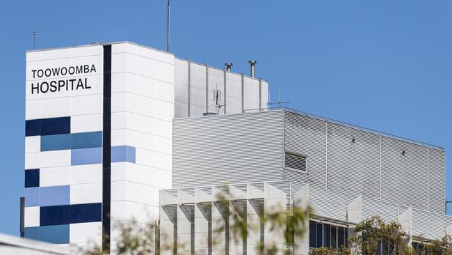 The Toowoomba Hospital.