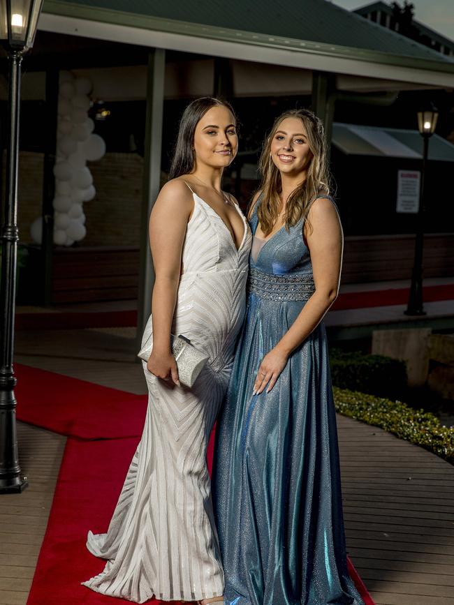 Formal for year 12 students from Emmanuel College. Beth Wooldridge and Ashlee Cornish. Picture: Jerad Williams