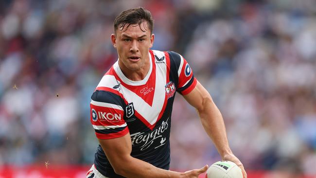 Joey Manu is a big inclusion for the Roosters in Canberra. Photo: Mark Metcalfe/Getty Images