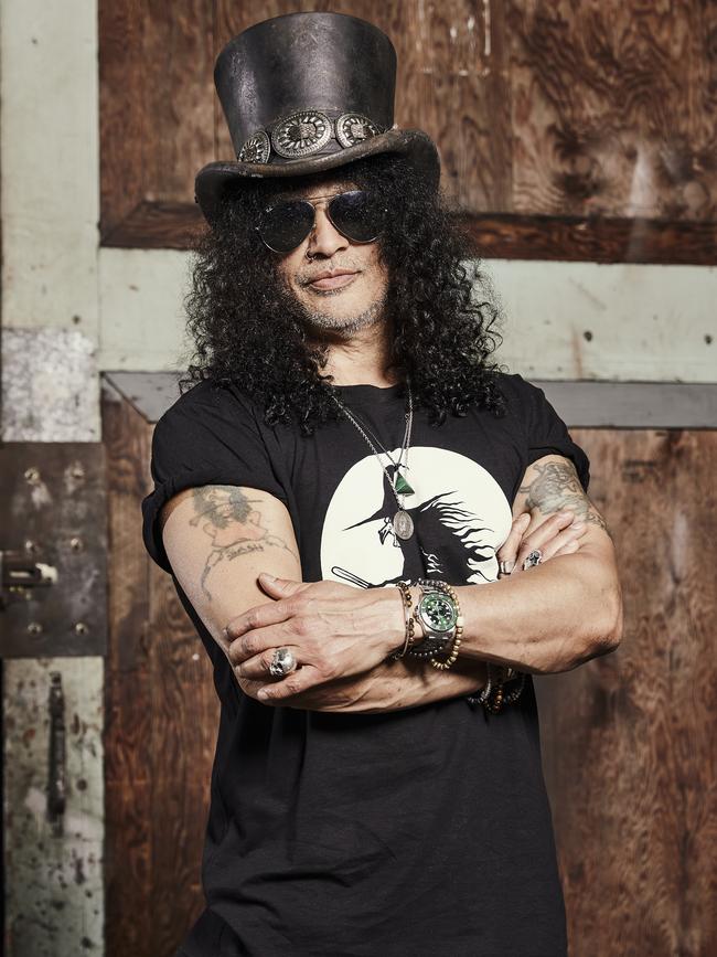 Slash declares rock’n’roll the relentless underdog. Picture: Supplied.