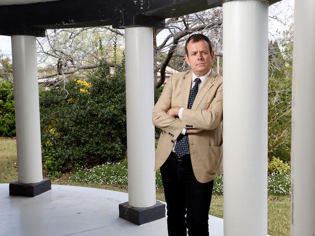 Dubbo Mayor Stephen Lawrence pictured in Dubbo after the town experienced an outbreak of Covid 19 in the community. Picture: Toby Zerna