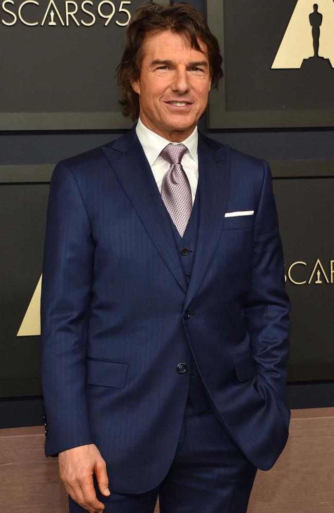 Tom Cruise skipped the Oscars ceremony on March 13 - but he did attend a Nominees Luncheon at the Beverly Hilton Hotel on February 13. Picture: Chris Delmas/AFP