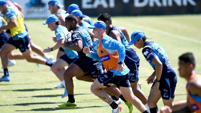 The Gold Coast Titans are heading into 2022 with plenty of expectations. Picture: Scott Davis NRL Photos