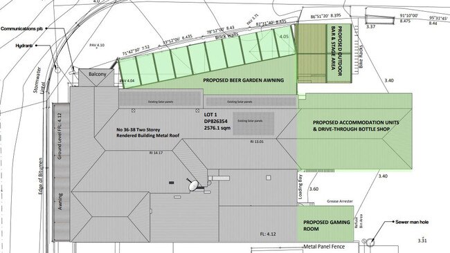 Plans for the Adelaide Hotel expansions. Picture: Development documents