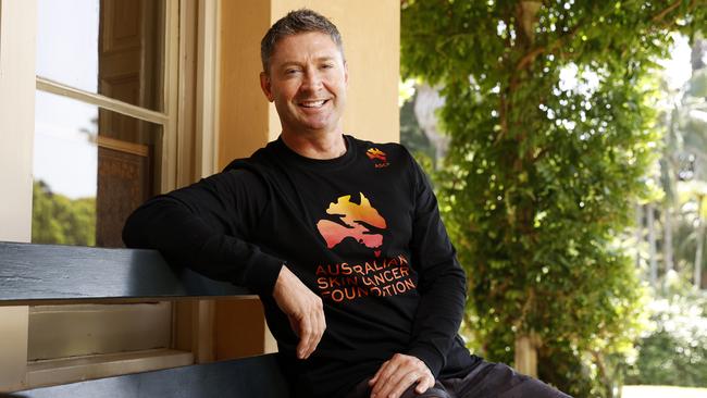 Michael Clark joins Australian Skin Cancer Foundation as ambassador, pictured at Vaucluse House. Picture: Jonathan Ng