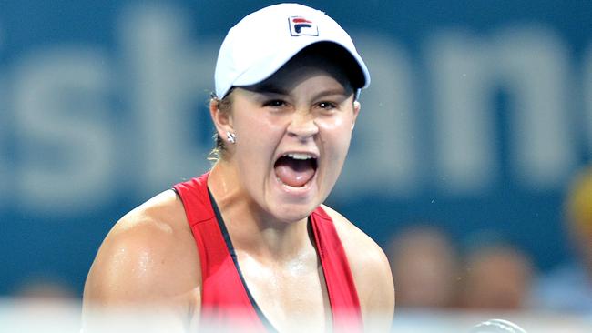 Ash Barty is excited to take on the world’s best.