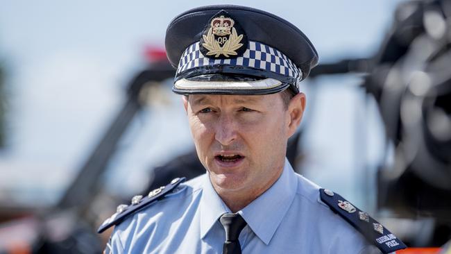 Chief Superintendent Mark Wheeler. (COVID-19). Picture: Jerad Williams