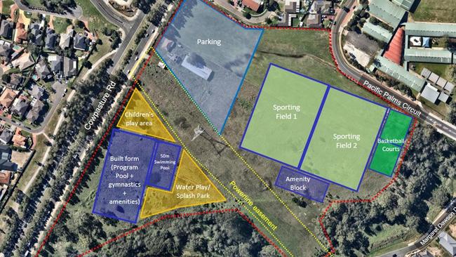 Carnes Hill Community and Recreation precinct — stage two possible facilities.