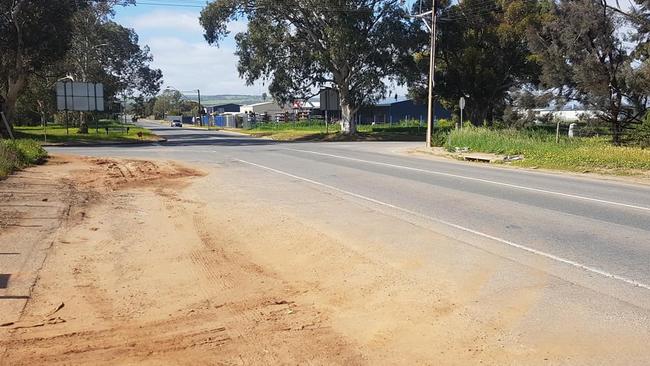 The intersection of Womma Rd and Stebonheath Rd at Penfield will be upgraded at the cost of almost $4 million. Picture: Supplied