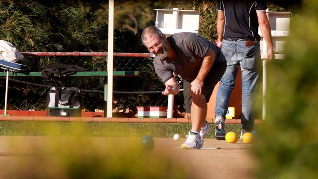 Lawn bowlers could be rehomed during the redevelopment of The Hills Club, with claims it is undergoing secret talks for the construction of three towers. Picture: Angelo Velardo