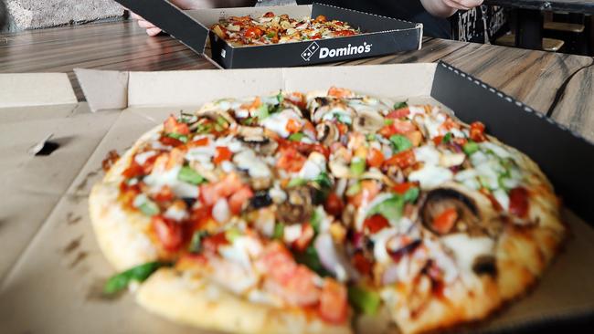 Domino’s is about to start paying staff penalty rates. Picture: Tara Croser