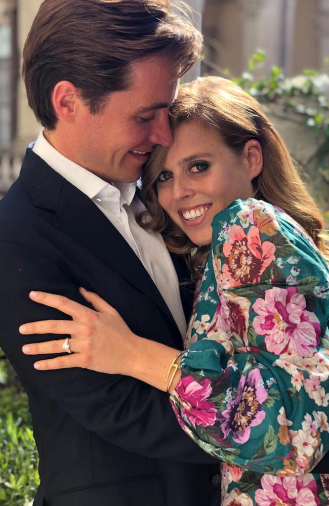 Princess Beatrice will marry her Italian fiance in central London. Picture: Princess Eugenie/Buckingham Palace