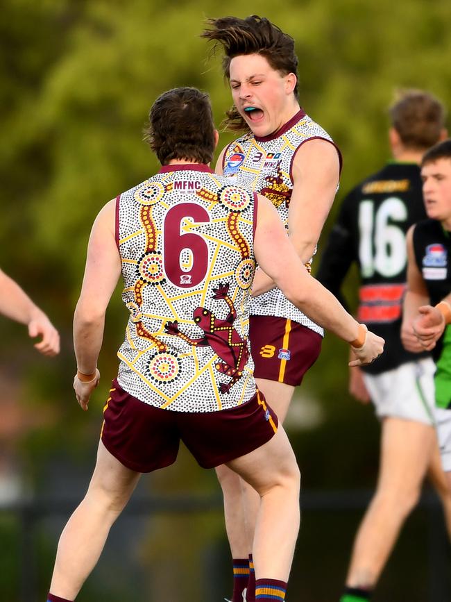 Rogers playing for Murrumbeena. (Photo by Josh Chadwick)