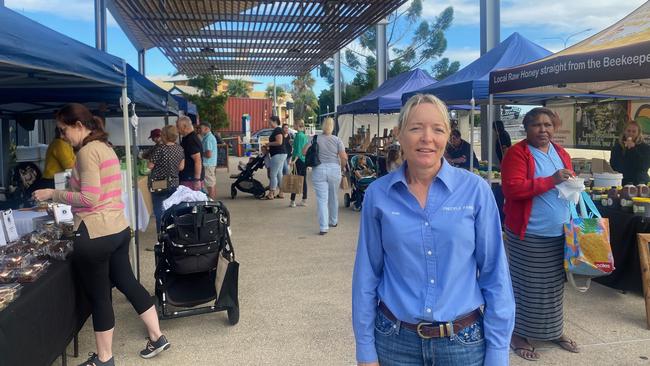 Greater Whitsunday Farmers Market president Deb McLucas. Picture: Matthew Forrest