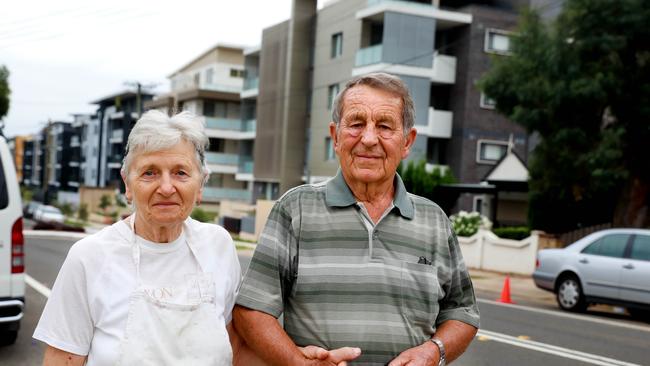 ‘I think they are very money hungry’: Kakica, with her husband Ivan, keeps rejecting developers. Picture: Angelo Velardo