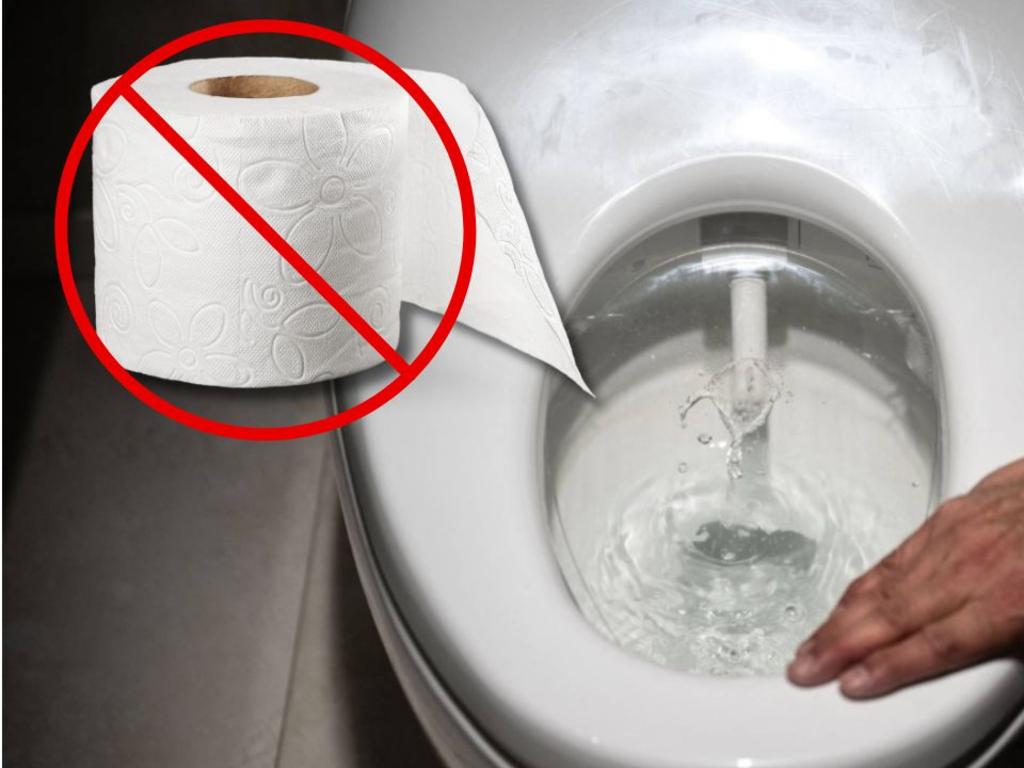 Toto has recently cautioned against using toilet paper to wipe their high-tech toilet seats. Picture: iStock