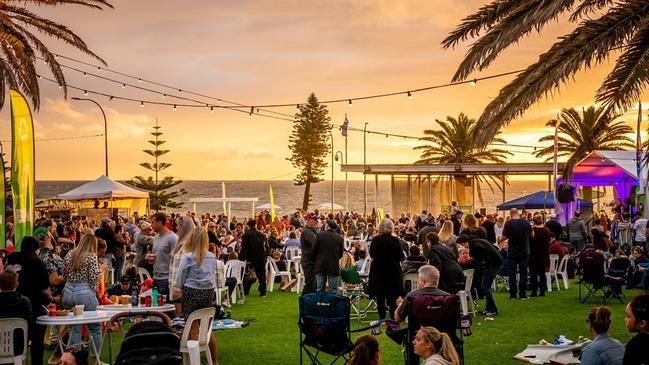 The Beachside Food and Wine Festival will return to Christies Beach on Saturday 10 February. Picture: Onkaparinga Now