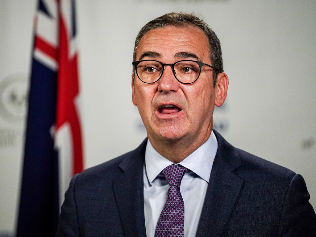 Premier Steven Marshall said allowing interstate travellers to apply for the Great State Voucher program would attract more people to the state. Picture: Mike Burton