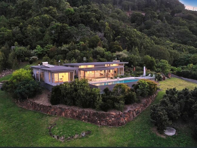 The Robinsons Lane home in Wilsons Creek, Byron Shire.